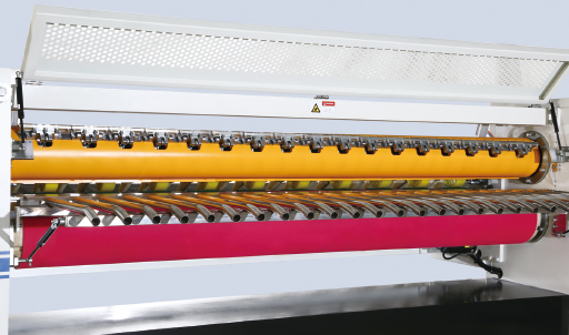 Máquina de extremo seco para línea de producción de láminas de cartón corrugado